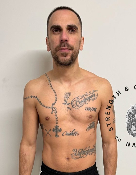Andy antes de entrenar en Naga