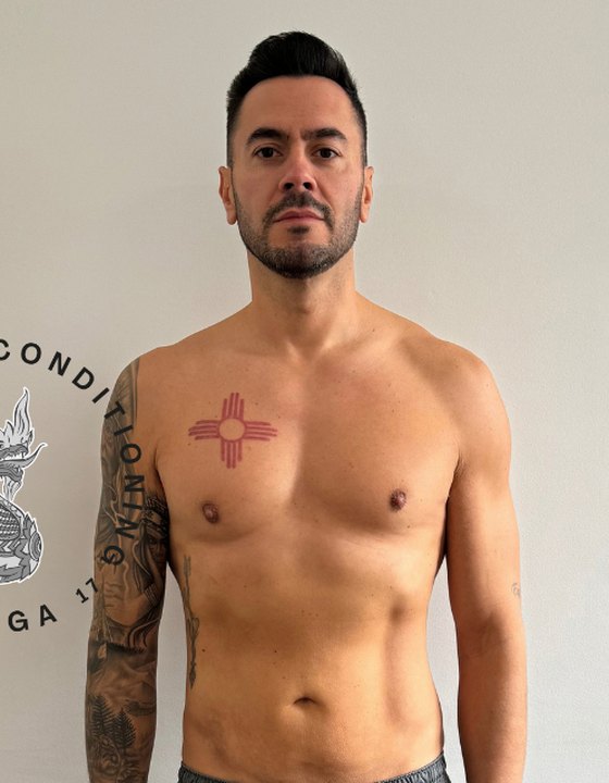 Diego después de 3 meses en Naga